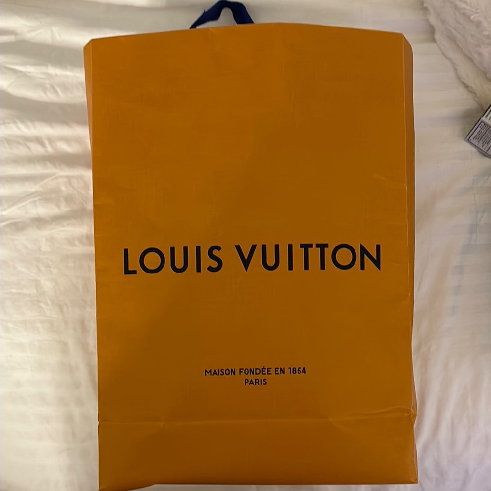 Louis Vuitton Orange Shopping Bag - Picture 2 of 2